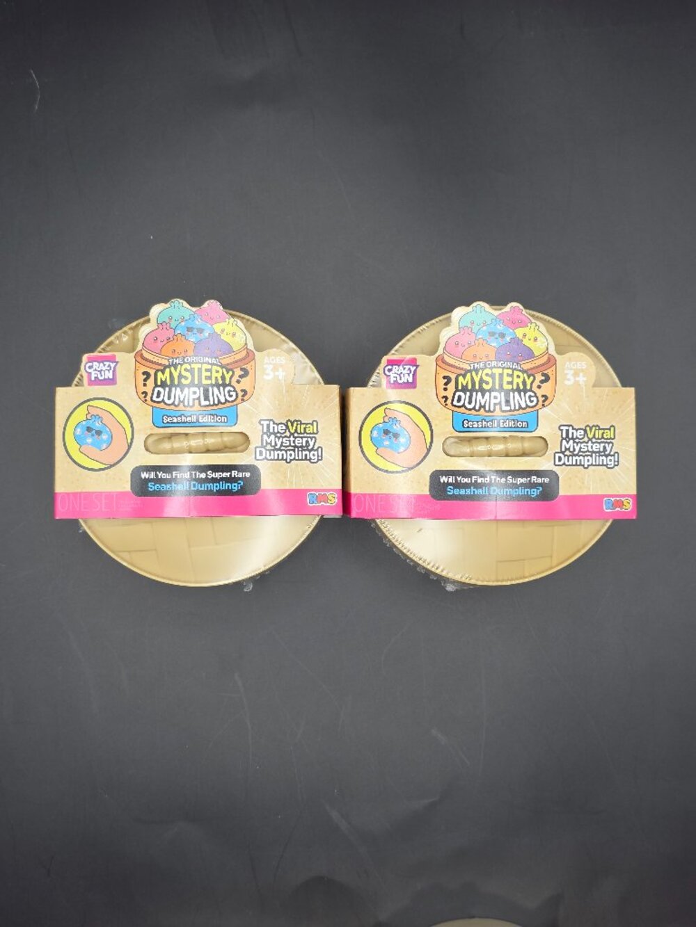 (2 pack) Seashell Mystery Squishy S13 - The Viral Mystery Dumpling! - TIK TOK